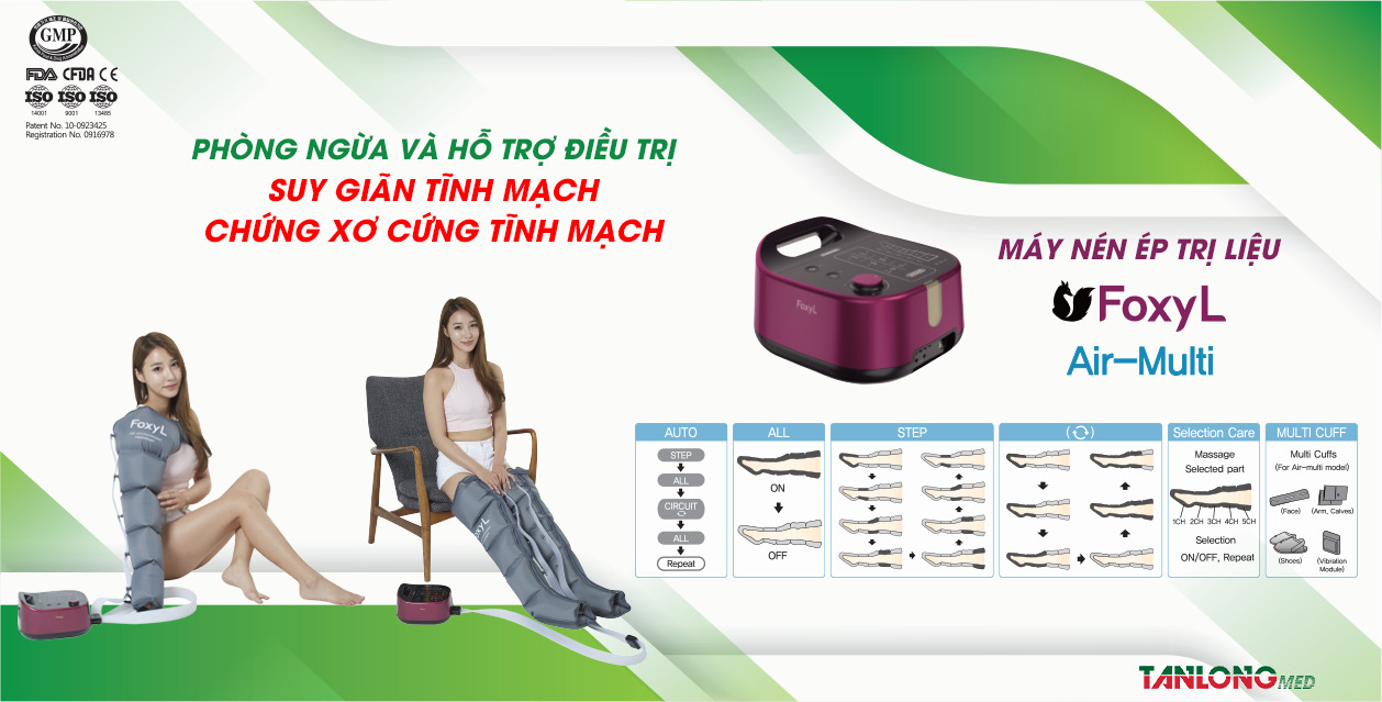 máy nén ép trị liệu foxyl air multi máy nén ép trị liệu foxyl air multi
