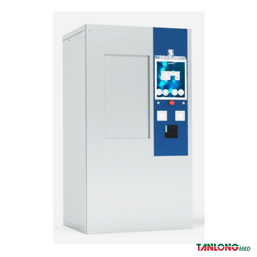 máy tiệt trùng hơi nước cửa trượt dọc SMI medical