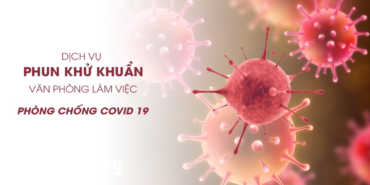 phun khử khuẩn bề mặt cho văn phòng làm việc