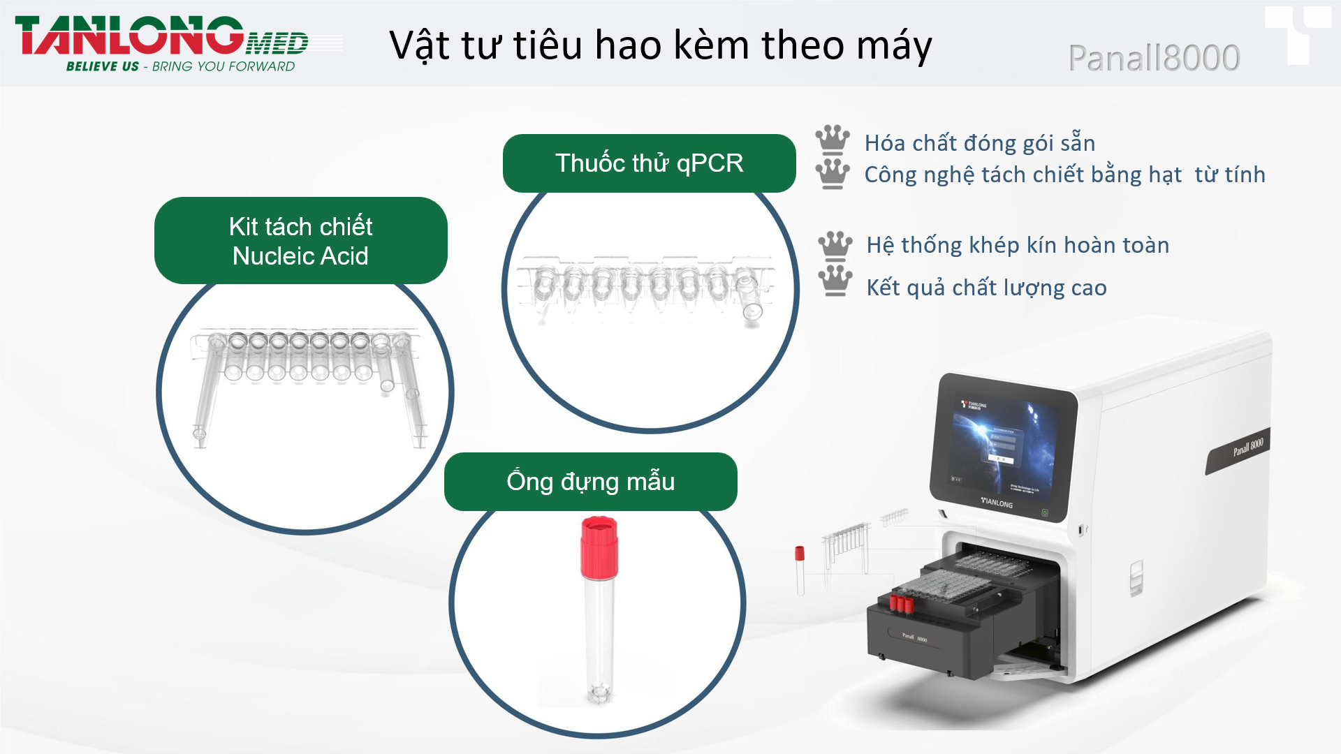 hệ thống chẩn đoán phân tử tích hợp