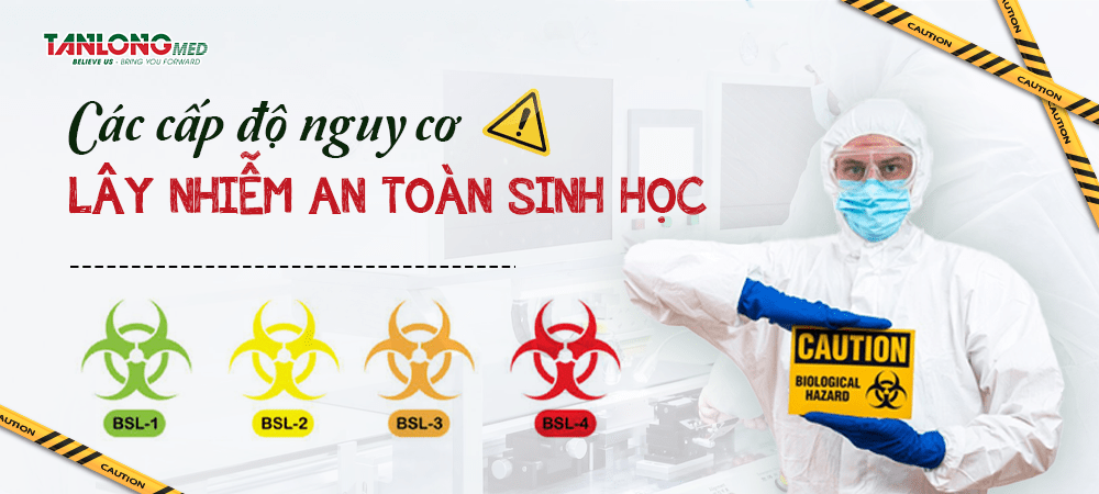 Các cấp độ nguy cơ lây nhiễm an toàn sinh học tanlongmed